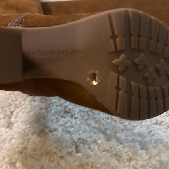 Antonio Melani Heeled Leather Boots - Picture 9 of 11